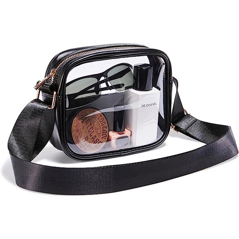 2025 New Model Cross-Border Dropshipping Transparent Women's Handbag Small Cross-Border Bag Sunglasses