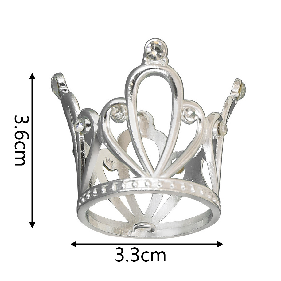 Mini 12 diamantes 01 plata