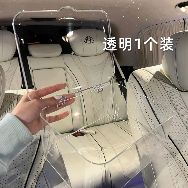 フリップトップデスクトップ収納ボックス透明アクリル防塵整理ボックス寝室寮オフィスカバー付き卸売|undefined