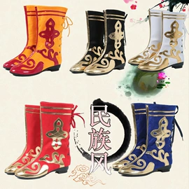 儿童表演服;迷彩服;童皮靴