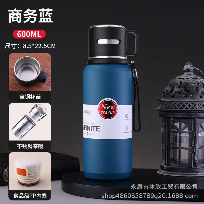 Azul-600ml / Como mostrado na imagem