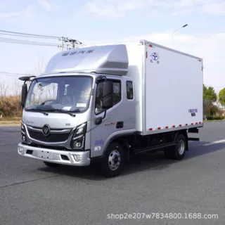 奥铃CTV 排半冷藏车 4米2冷藏车 果蔬保鲜运输车价格 支持分期