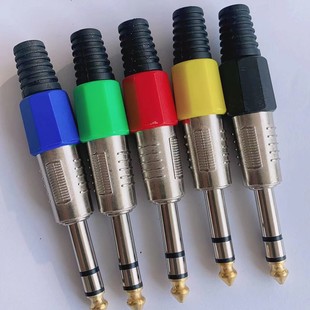 6.35 Stereo Audio Plug 6.35 Xlr Plug 6.5 Double Plug 6.35 Three-Core Microphone Plug