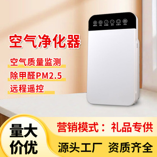 Air purifier household bedroom negative ion pm2.5 smoke removal disinfection machine free sample factory direct sales