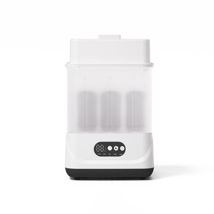 New Amazon Large Capacity Baby Bottle Nipple Sterilizer Dryer 2-in -1 Automatic Baby Steam Sterilizer