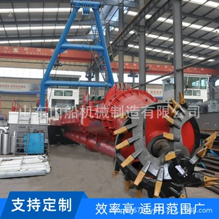 大型绞吸式挖泥船 挖沙抽沙清淤船 水库抽泥吸泥港口码头疏浚船