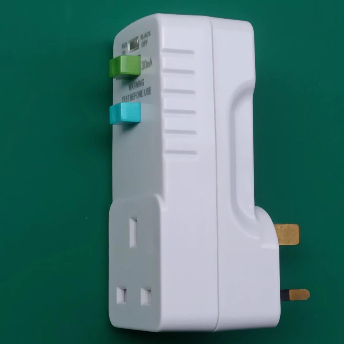 Longma  UK Portable PRCD Adaptor 220v 230v 240v漏电保护插座