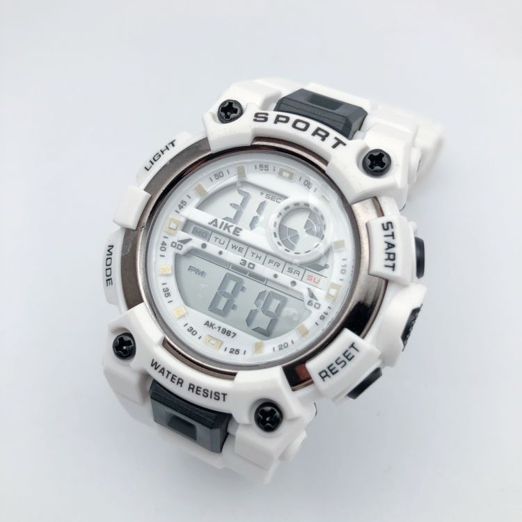 Electronic Watch for Boys and Girls, Waterproof, Luminous, Trendy, High-Looking, Junior High School and High School Student Sports Watch with Alarm Clock