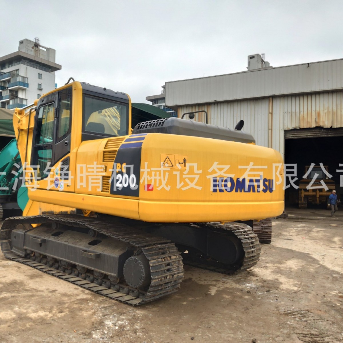 二手Komatsu Pc200-8 excavator小松Pc200-8挖掘机外贸出口
