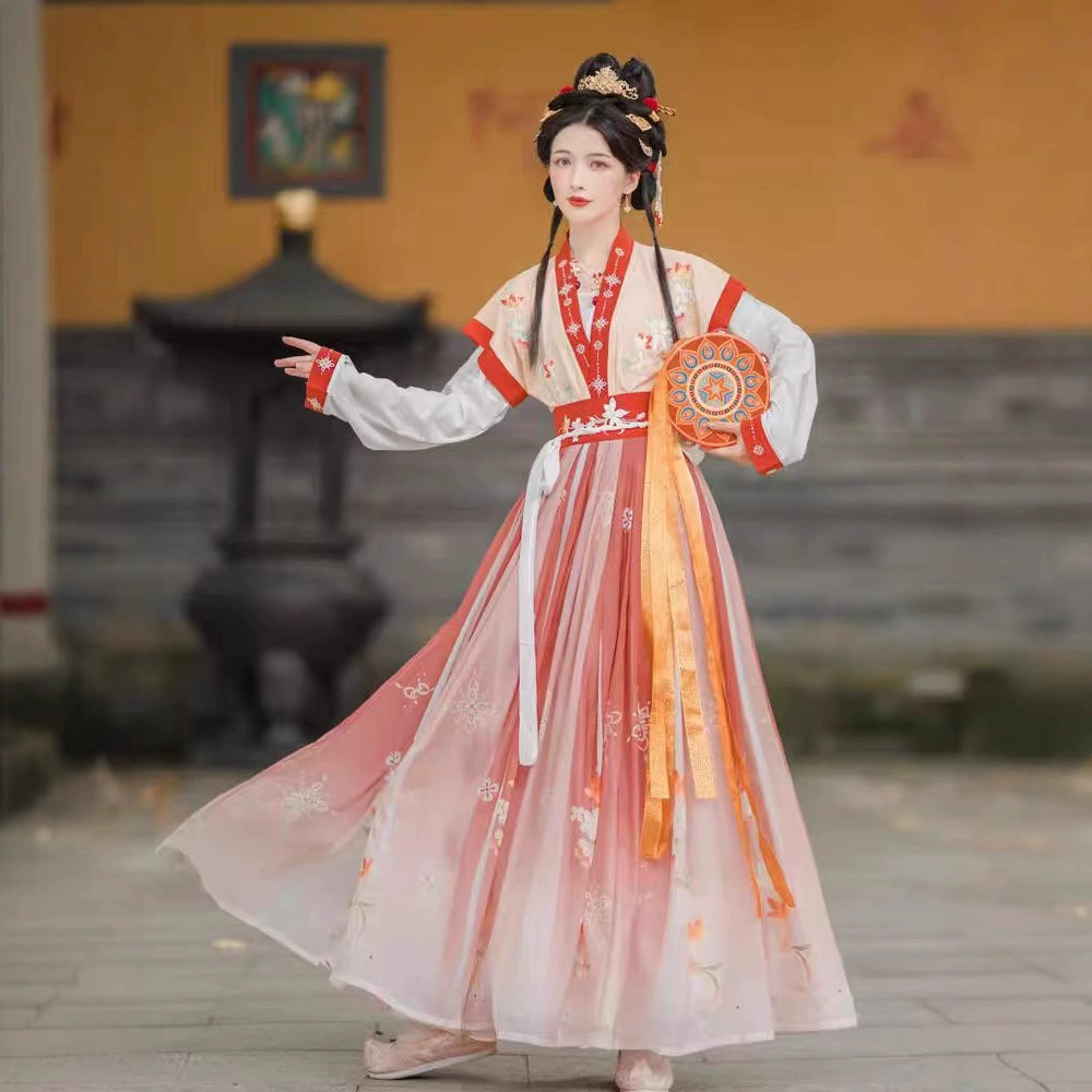 2025 новый маленький человек, изготовлен из династии Сун, костюм женщины [Feng Lin Evening]