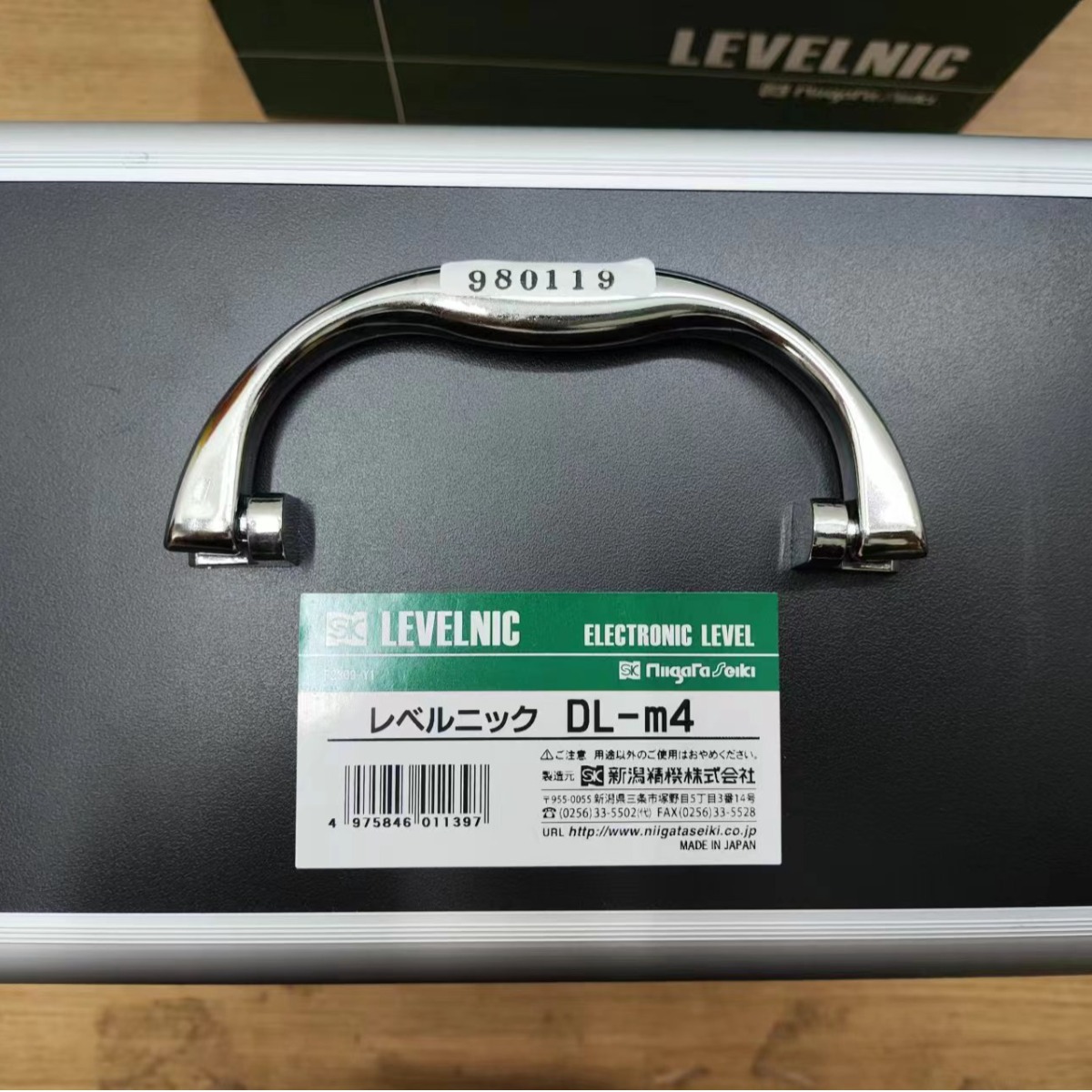 日本LEVELNIC新泻 精机电子水平仪 DL-M4