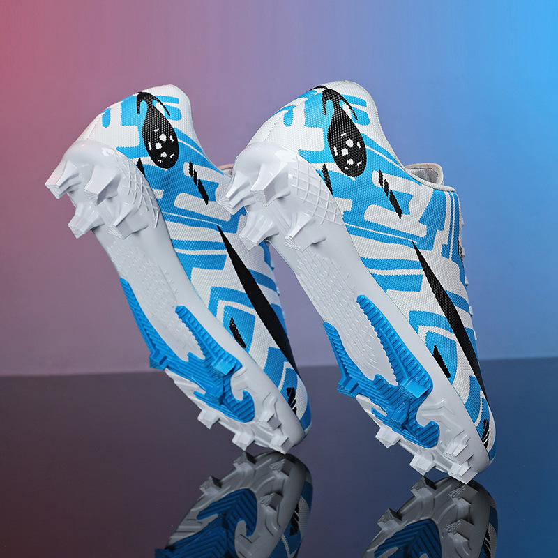 2025 nuevos zapatos de fútbol con uñas rotas antideslizantes transfronterizos, zapatillas de entrenamiento deportivo profesional para hombres, zapatillas de deporte para jóvenes de corte bajo image 9