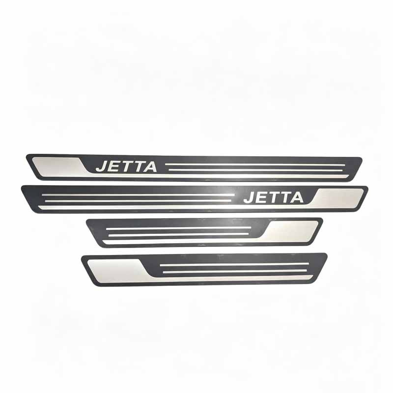 Suitable for 13-16 Jetta Special Modified Door Sill Strips, Welcome Pedals, Stainless Steel Trunk Guards