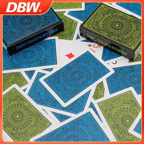 Wanquan Guandan Special PVC Thickened Waterproof Playing Cards for Billiards Room Competitions with Sandpaper Finish