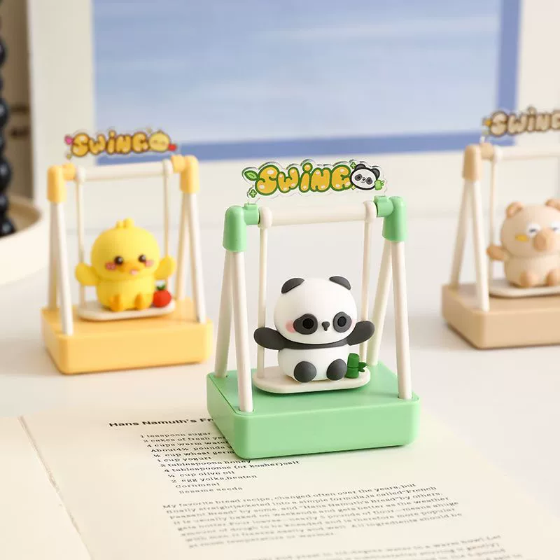 Table creative swings, emotional toy for office, cute decorations, anti-stress