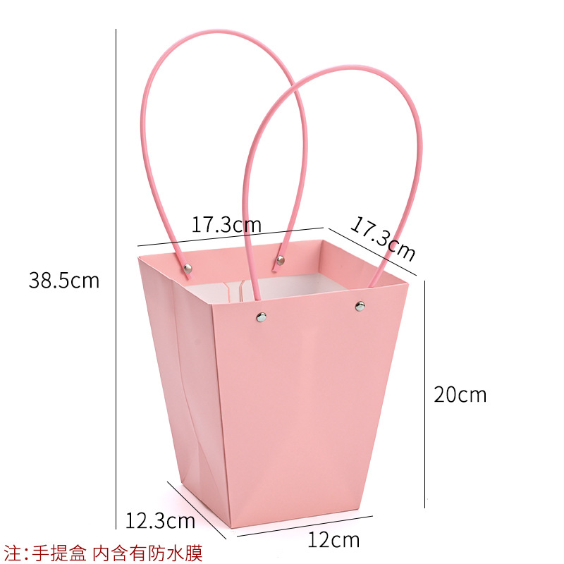 Bolsas para empaquetar ramos de flores, arte floral, suministros para floristerías, regalos para el Día de San Valentín, bolsas para empaquetar flores de regalo, bolsas de mano.