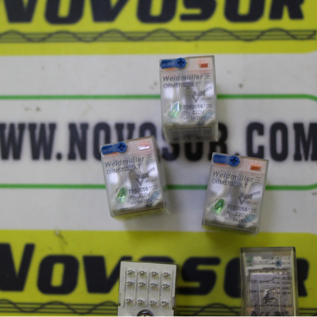 WEIDMULLER魏德米勒继电器DRM570220LT 220VDC先咨询再订期货