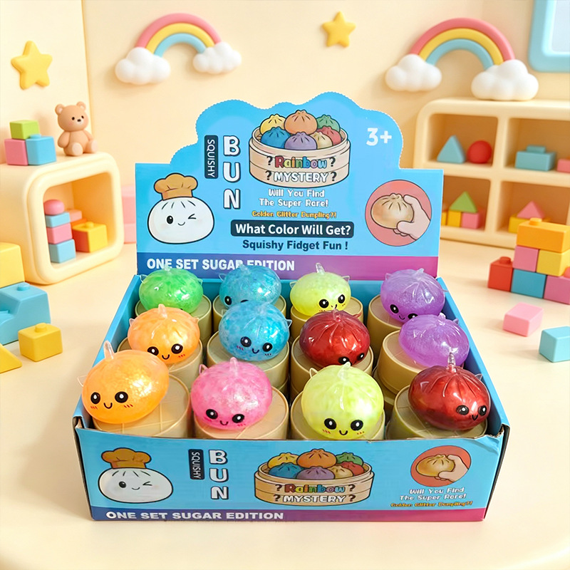 Small unicorn burst beads 5.5cm - single random [take 24 pieces with display box]