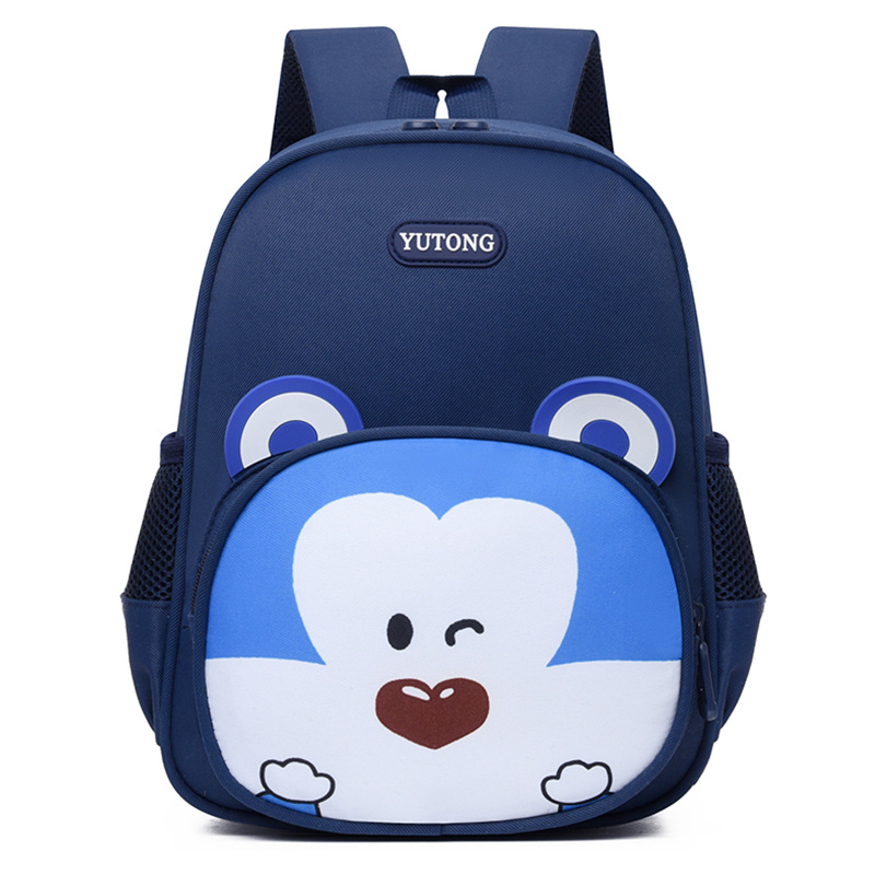 Cutie conejo niña mochila transpirable dibujos animados mochila de jardín de infantes niños 3 años 5 años mochila ligera