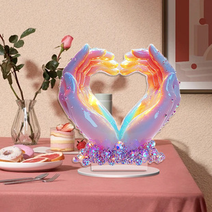 Cross-border Valentine's Day Color Guardian Love Festival Party Desktop Decorations