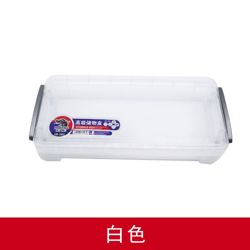 Art transparent storage box, pencil case painting