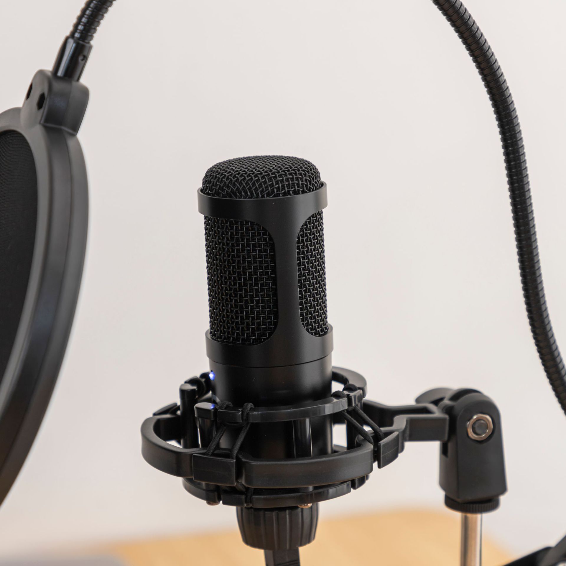 Microfono da tavolo USB personalizzabile con confezione OEM per computer da gioco, microfono di registrazione a condensatore, microfono wireless per_voghion.com