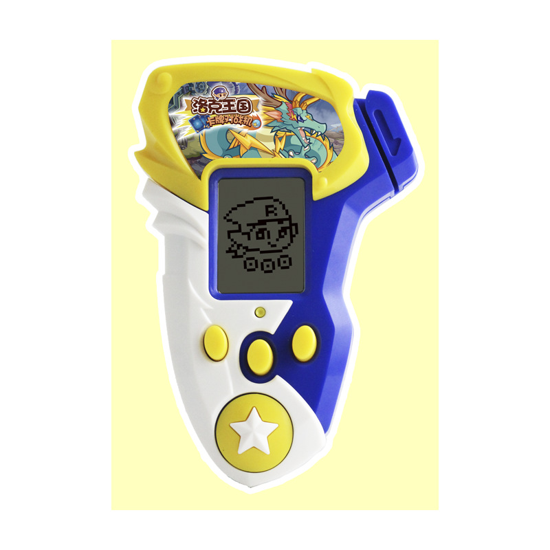 Tarjeta de juego de reino de rock portátil con pantalla a color menglong con tarjeta de reino de rock llamando Elf jugar batalla en línea