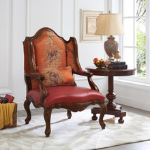雅居格真皮沙发椅现代简约客厅轻奢休闲椅沙发单椅头层牛皮