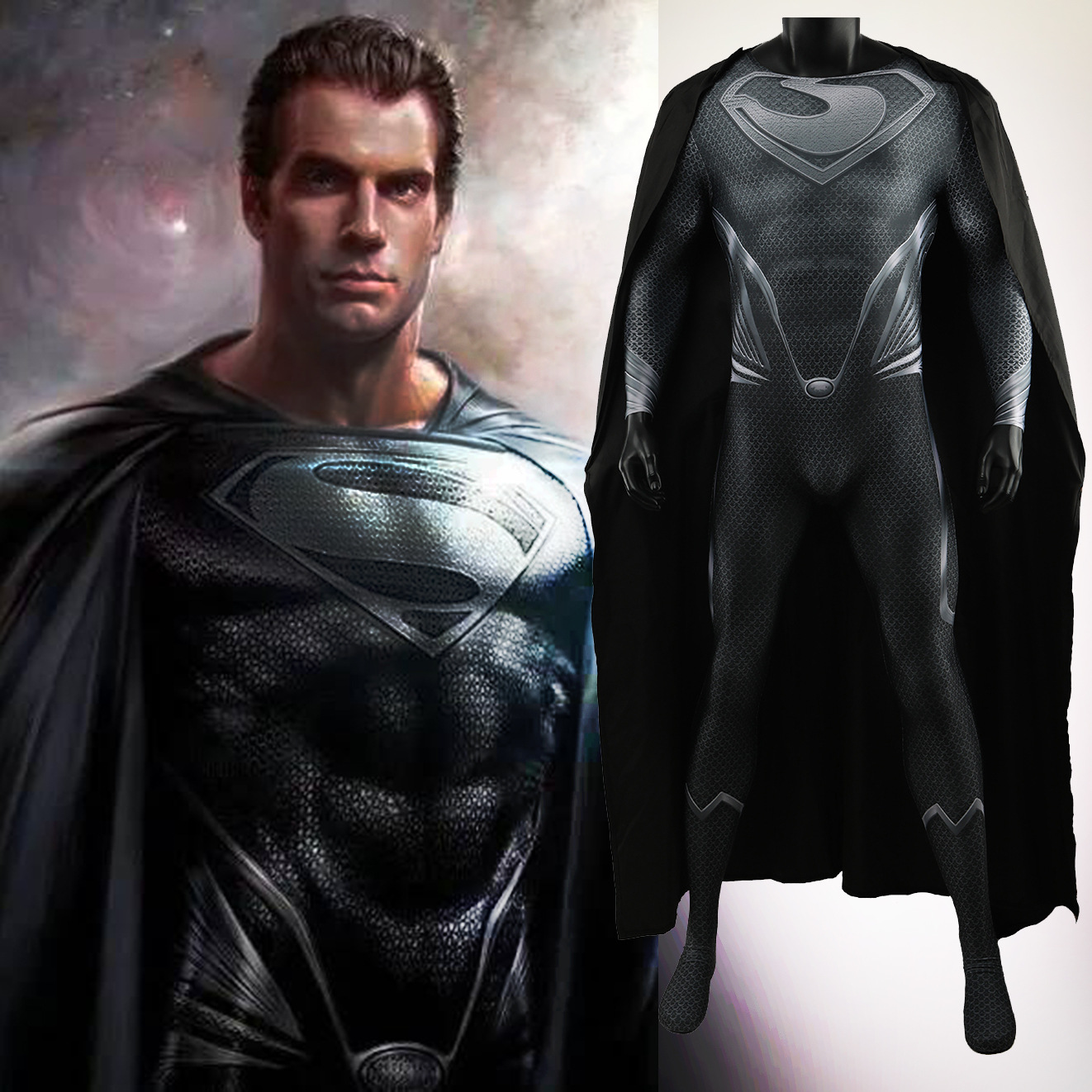 Superman The Man of Steel Superman Steel body cosplay clothing