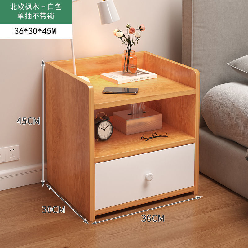 (자물쇠없이 단일 그리기) 45cm 노르딕 메이플 + 화이트
