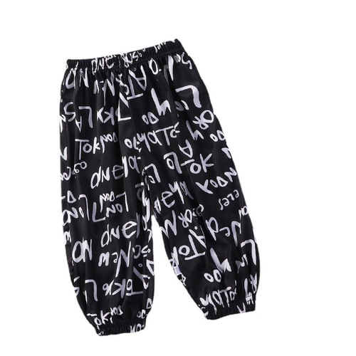 Summer New Children's Pants Boys' Ice Silk Pants Men's Anti-Mosquito Pants Children's Clothing Wholesale Girls' Pants Casual