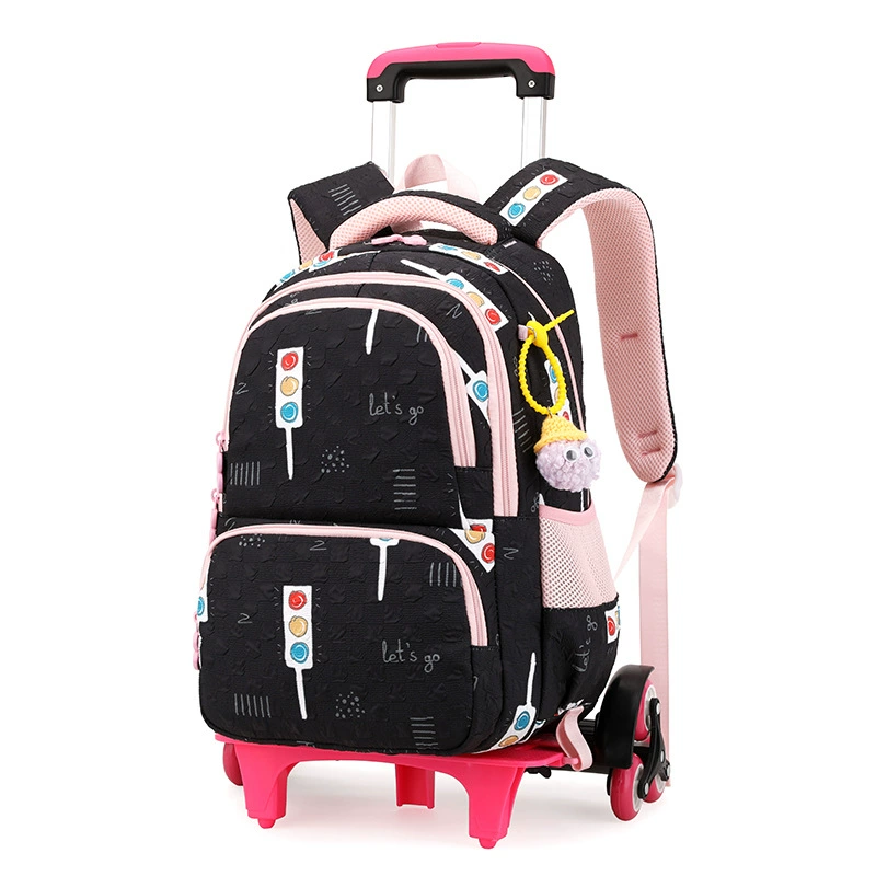 自然鱼 Cartoon capacious suitcase, backpack
