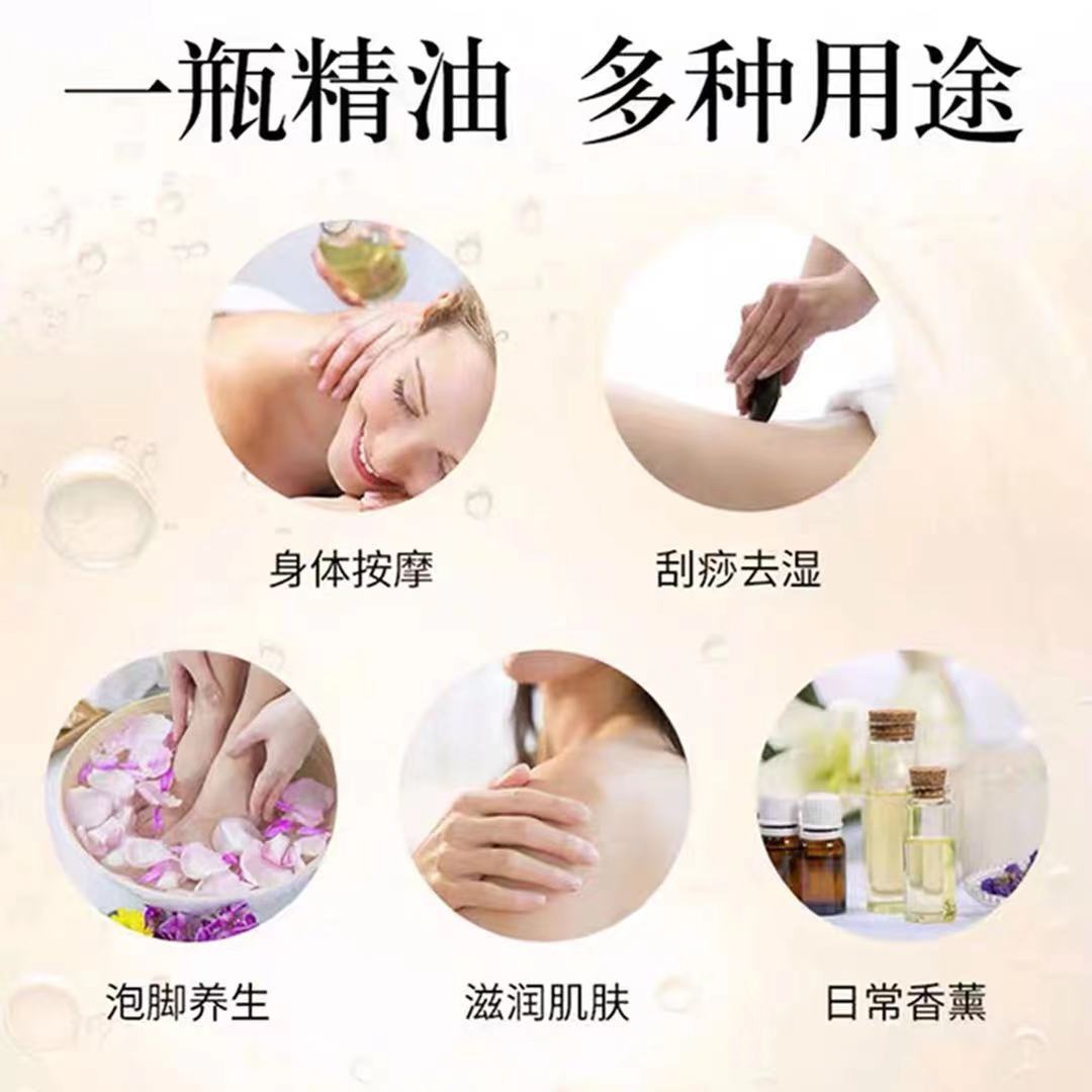 Aromatherapy Moisturizing Oil, Odorless BB Oil, Full Body Massage Oil, Gua Sha Oil, Beauty Foot Bath, Large Bottle Back Rub Massage Essential Oil