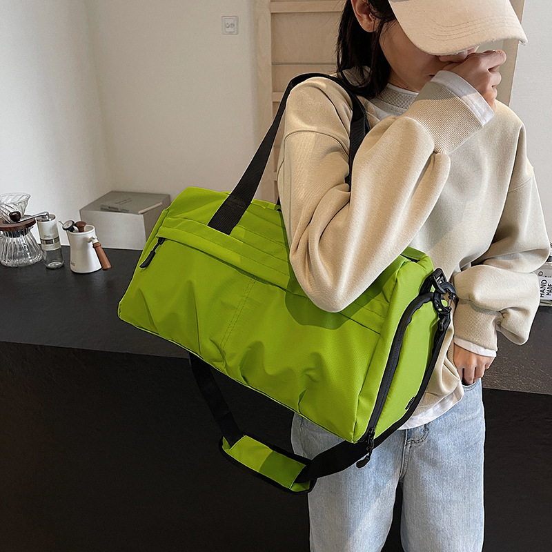 新型防水フィットネスバッグ乾湿分離荷物バッグスポーツ旅行バッグ旅行バッグ短距離大容量旅行バッグ|undefined