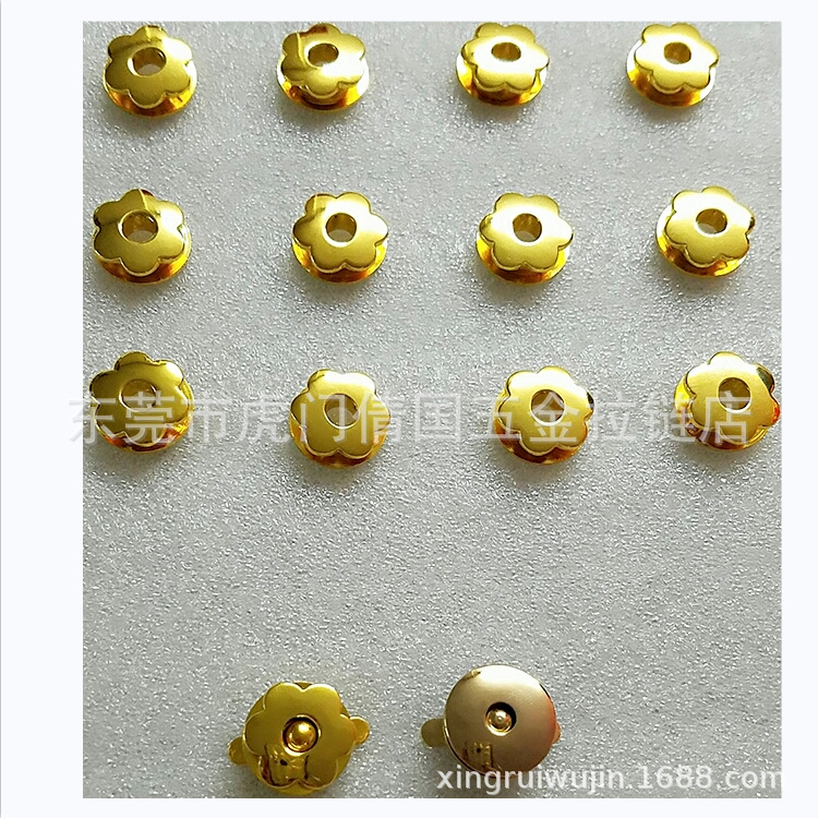 厂家直销 高档车件铜磁钮  梅花磁钮  菱形磁钮  特殊车件磁钮等
