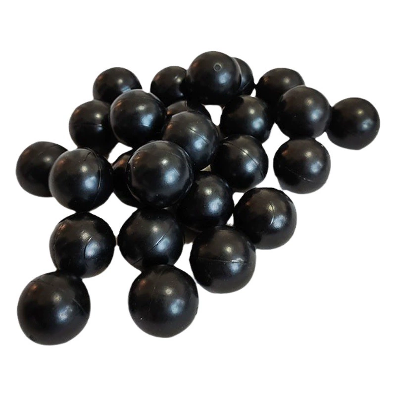 Заводской пуля из натурального каучука, пузырьковый пистолет, износостойкий эластичный шарик, 24,5 мм, игрушечный мяч