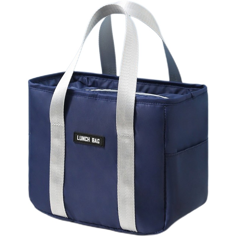Bolsa de almuerzo portátil con papel de aluminio, bolsa de almuerzo impermeable y gruesa, bolsa de almuerzo para estudiantes, bolsa de almuerzo para trabajadores de oficina, bolsa para llevar comida.