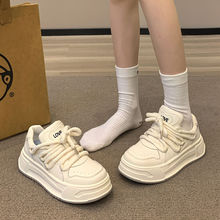 鞋子女2023年新款爆款小白鞋女夏季学生厚底运动休闲板鞋春秋百搭