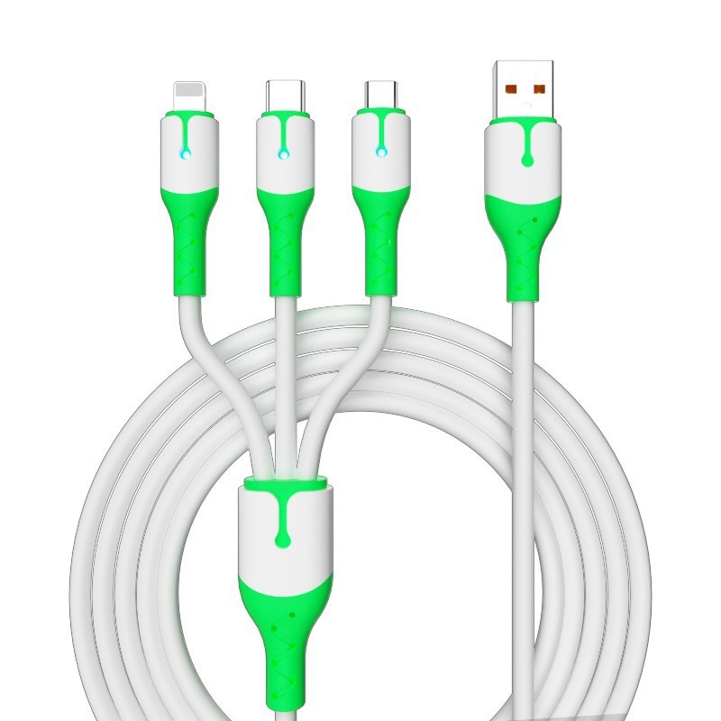 120W 1 対 3 充電ケーブル Type-c データケーブル 6A 高速充電 Xiaomi Huawei 携帯電話専用 USB に適しています|undefined