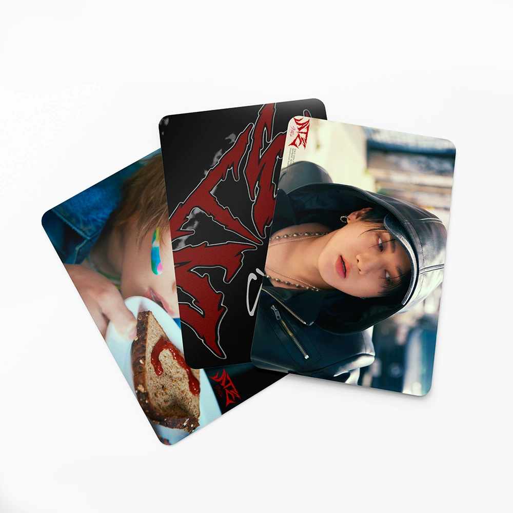 Альбом Stray Kids, лого лома карточки, официальная коллекция периферийных карт, концерт, маленькая открытка, Hop, почтовая открытка ATE