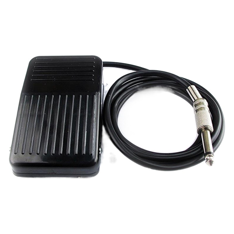 Bordado dragón plástico cuadrado pedal ordinario gancho línea tatuaje pedal especial interruptor enchufe equipo de tatuaje accesorios auxiliares