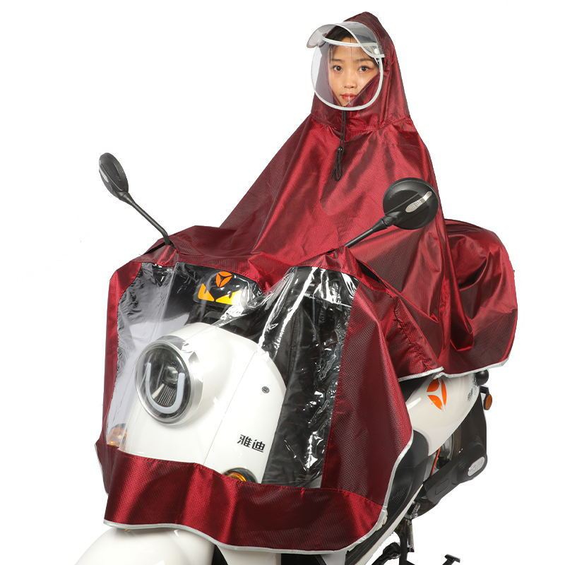 Motorcycle Jacquard Raincoat Adult Cycling Extra Thickened Rainproof Rain Poncho Bicycle Electric Vehicle Raincoat Wholesale Motorcycle Jacquard Raincoat Adult Cycling Extra Thickened Rainproof Rain Poncho Bicycle Electric Vehicle Raincoat Wholesale