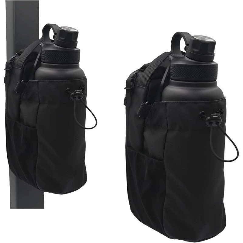 Water Bottle Bag, Gym-Specific Water Bottle Bag with Magnet Function, Fitness Mobile Phone Storage, Cross-Body Magnetic Water Bottle Bag