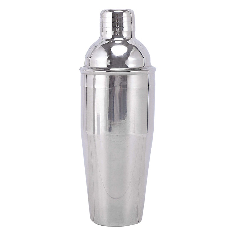 Cross-Border New Three-Stage Stainless Steel Cocktail Shaker Home Cocktail Shaker Bar Tool Wine Set Customization