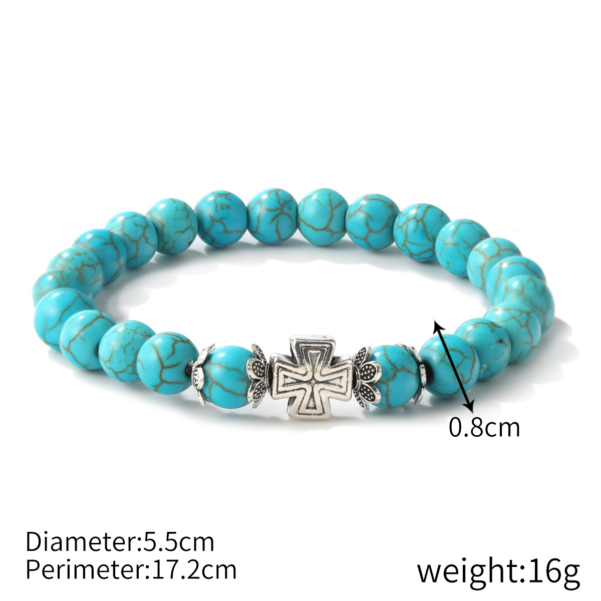 Fashion New Blue Turquoise Artistic Menu0027s and Womenu0027s Bracelets Bohemian Bracelet