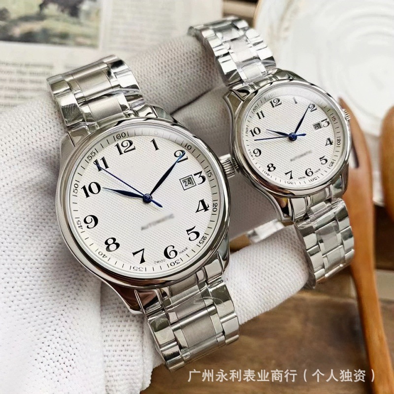 Langjia Famous Craftsman Digital Face Fully Automatic Mechanical Men's and Women's Watches Waterproof Couple Watches Mechanical Watch Famous Craftsman Series