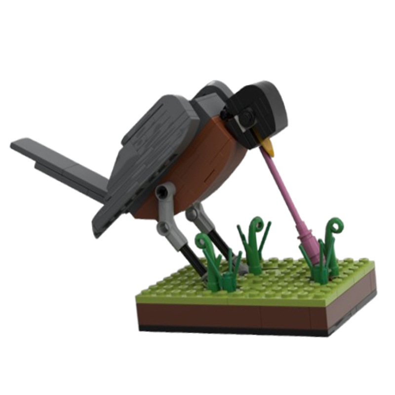 Bird Building Block Construction Toy Educational Diy Model_voghion.com