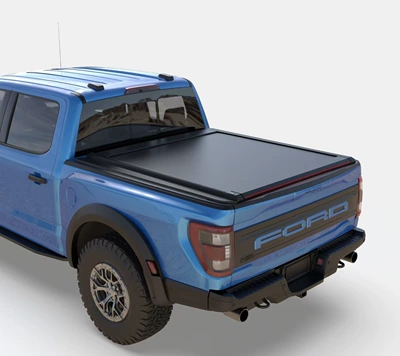 hard tri-fold cover electric roller – Other Car Modifications - raptor-f150-button-style-electric-roller-blind