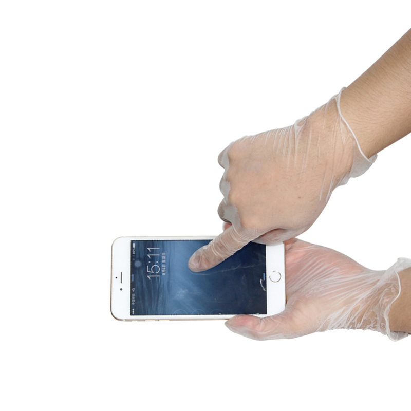 一次性PVC手套 食品美容美發(fā)衛(wèi)生手套隔水隔油污家用廚房洗碗手套