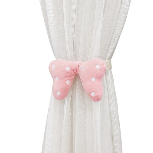 Cartoon curtain straps, a pair of creative dolls, children's room curtain buckle straps, simple modern decorative rope